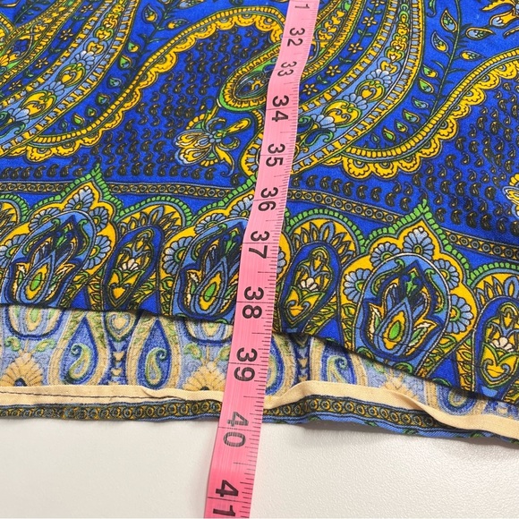 Imperfect 100% cotton made in Egypt tunic dress size medium lightweight summer - Picture 9 of 16